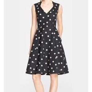 Kate spade polka dot party dress holiday